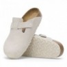 Birkenstock Boston Suède Antique White