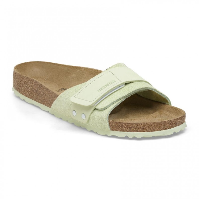 Birkenstock Oita Suède Faded Lime