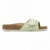 Birkenstock Oita Suède Faded Lime