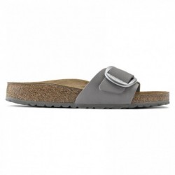 Birkenstock Madrid Big Buckle Cuir nubuck Dove Gray