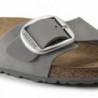 Birkenstock Madrid Big Buckle Cuir nubuck Dove Gray