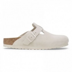 Birkenstock Boston Suède Antique White