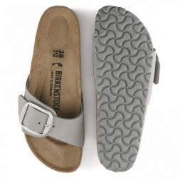 Birkenstock Madrid Big Buckle Cuir nubuck Dove Gray