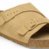 Birkenstock Zürich Suède Latte Cream