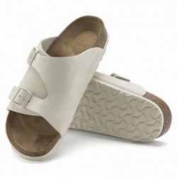 Birkenstock Zürich Suède Antique White