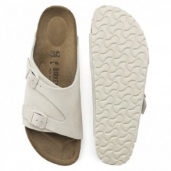 Birkenstock Zürich Suède Antique White