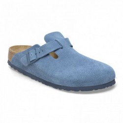 Birkenstock Boston Suède Elemental Blue