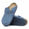 Birkenstock Boston Suède Elemental Blue