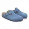 Birkenstock Boston Suède Elemental Blue