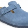 Birkenstock Boston Suède Elemental Blue